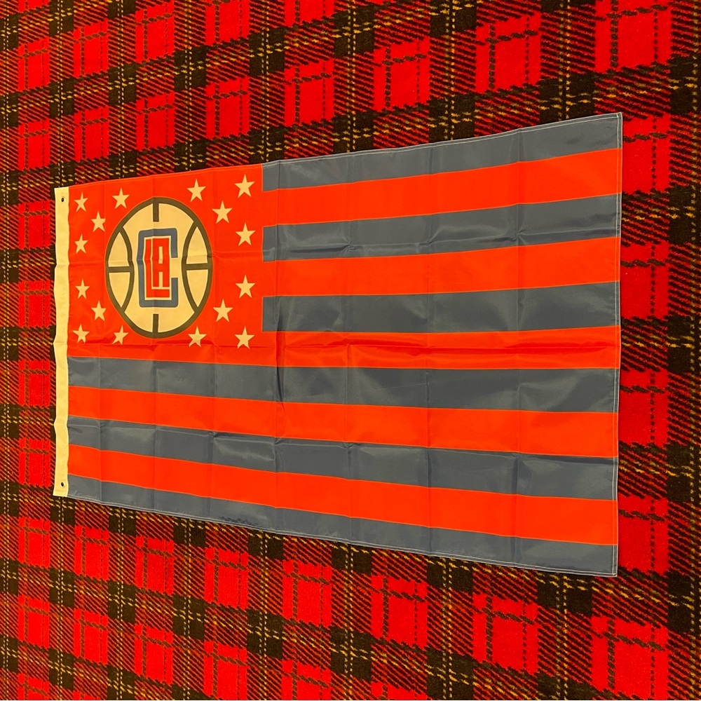 Brand new Los Angeles Clippers banner flag